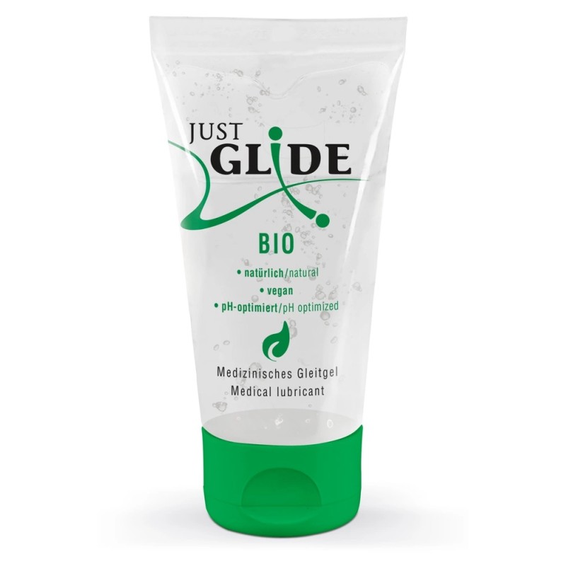 Just Glide Bio - Organiczny Lubrykant Nawilżający Na Bazie Wody 50 ml